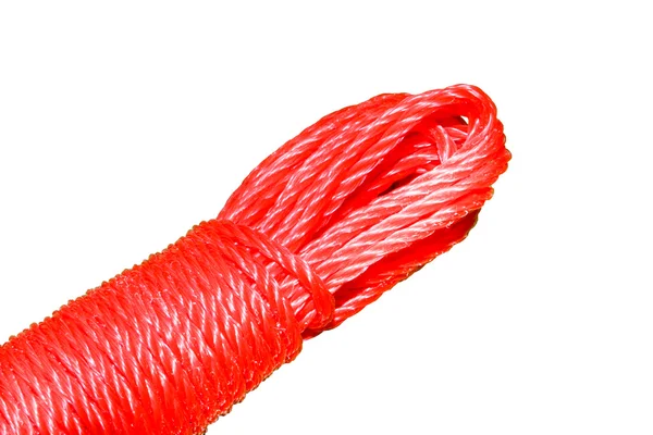 Nylon corda em isolado — Fotografia de Stock