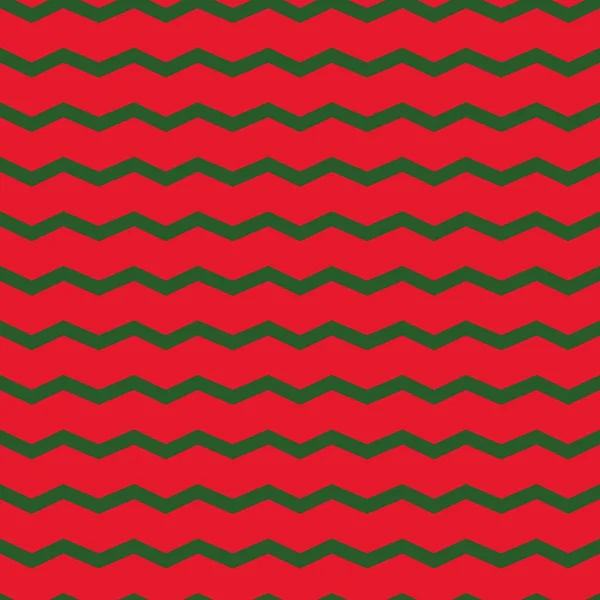 Vektör kırmızı ve yeşil zigzag noel. Arka plan tekrarlanıyor.