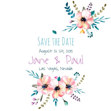 Suluboya flower'ın arka plan