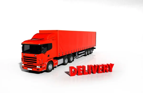 Cargo Delivery Vehicle — Stock Photo, Image