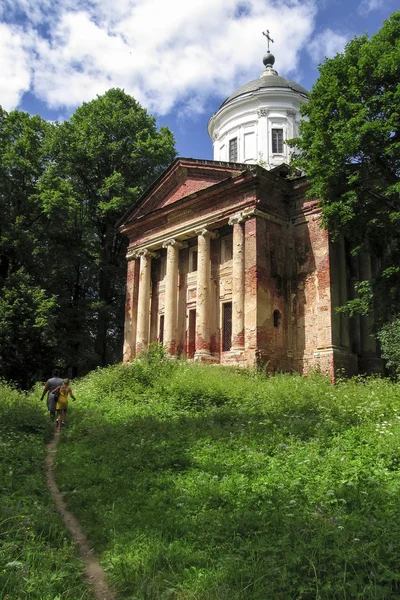 Historic Temple. Aleksino. Smolensk area. Russia. — Stock Photo, Image
