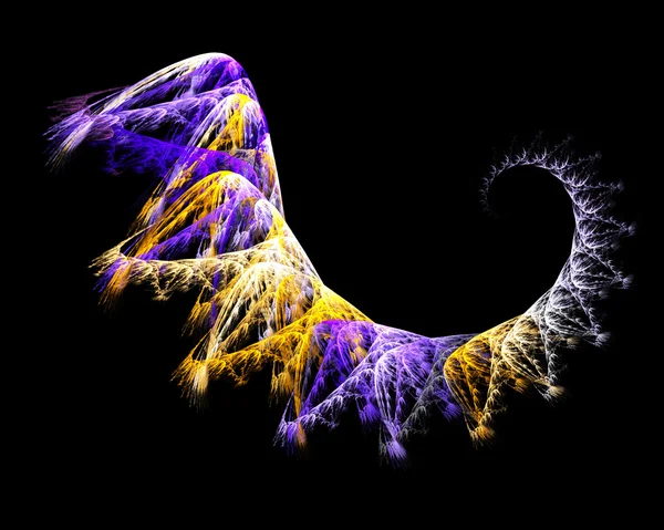Diseño fractal abstracto. Oruga . —  Fotos de Stock