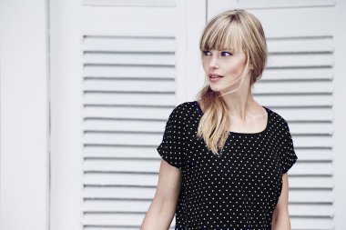 muhteşem bir genç kadın