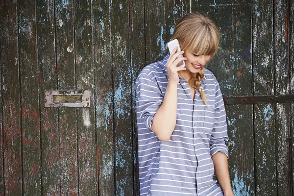 Young blond woman — Stock Photo, Image