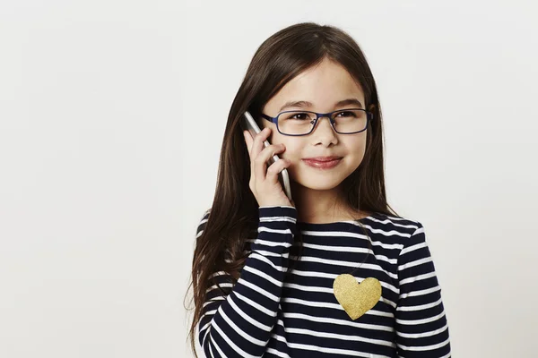 Jeune fille dans des lunettes — Photo