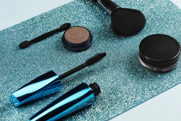 Make-up Produkte im Studio — Stockfoto