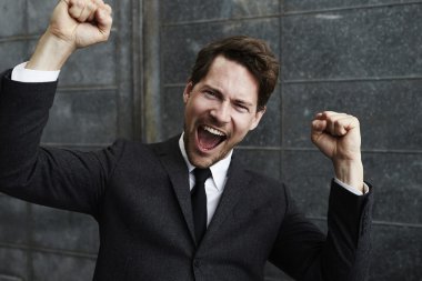 başarılı bir işadamı tezahürat