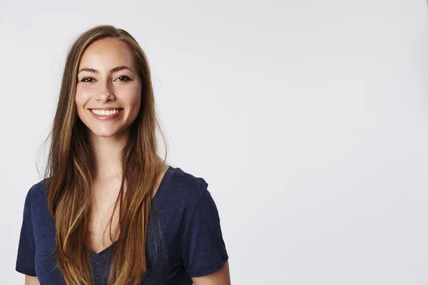 gülümseyen güzel kadın