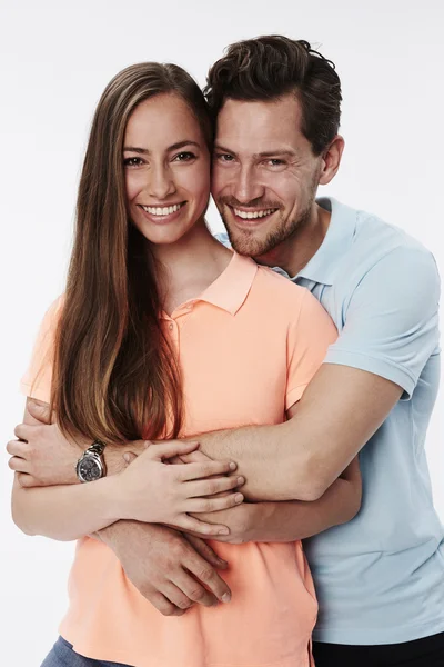 Loving couple embracing — Stock Photo, Image