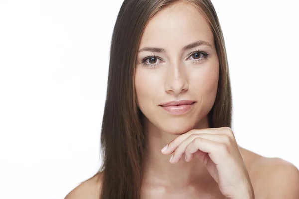 Mujer joven posando — Foto de Stock