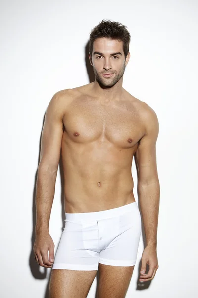 Male in underwear posing — Stock Photo, Image