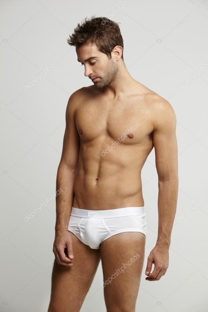 Hombre musculoso en ropa interior fotos de stock, imágenes de Hombre  musculoso en ropa interior sin royalties | Depositphotos