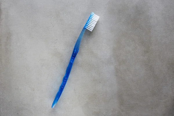 Brosse à dents bleue simple — Photo