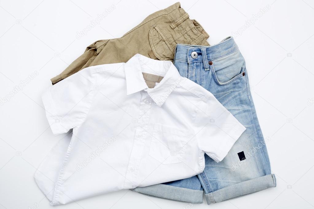 Shorts and shirt