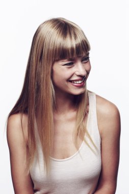 muhteşem bir genç kadın