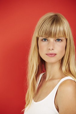 çok güzel sarışın kadın