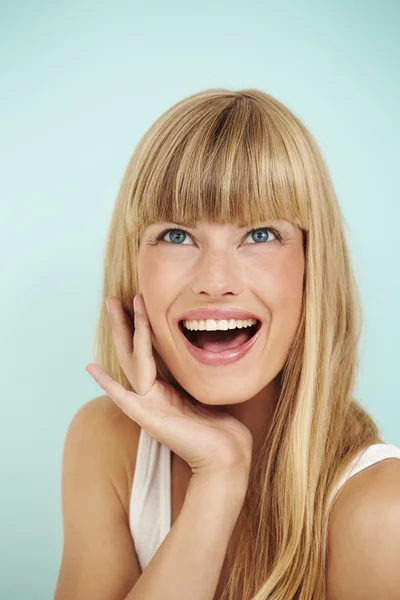 Young blond woman — Stock Photo, Image