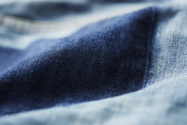 Patch worked denim jeans — Stock Photo, Image