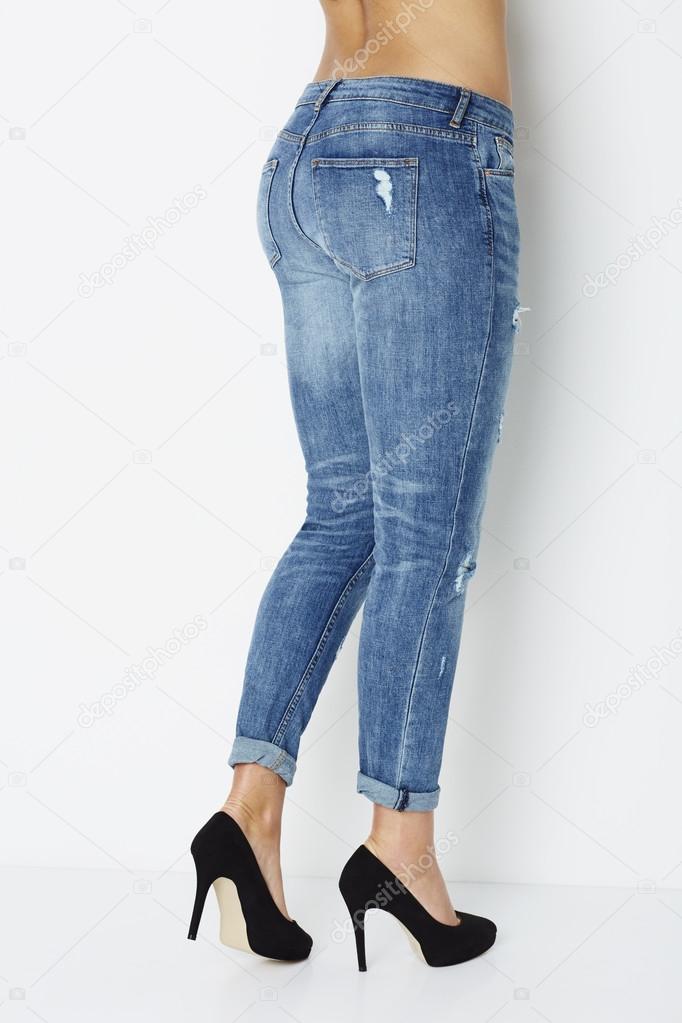 Women In Jeans And Heels