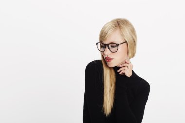 çok güzel sarışın kadın