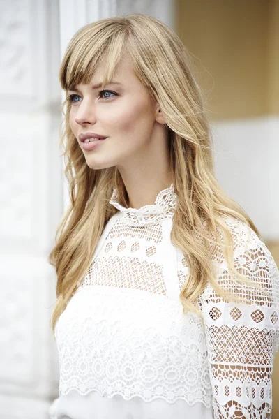 Beautiful blond woman — Stock Photo, Image