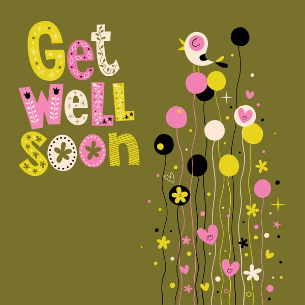 Tarjetas de recuperacion en ingles recupérate pronto la tarjeta de