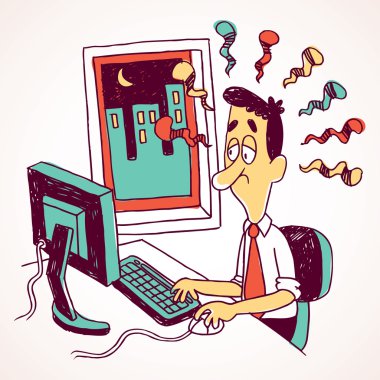 Office çalışan fazla mesai