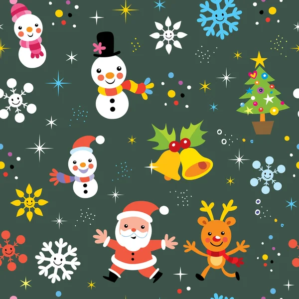 Christmas pattern — Stock Vector