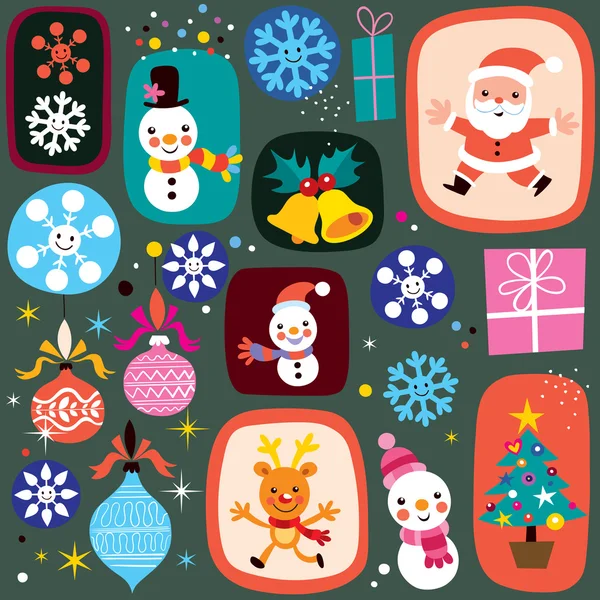 Christmas pattern — Stock Vector