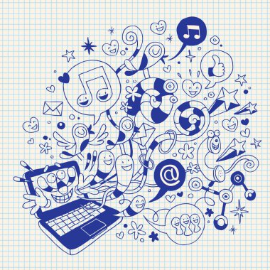 eğlenceli bir laptop