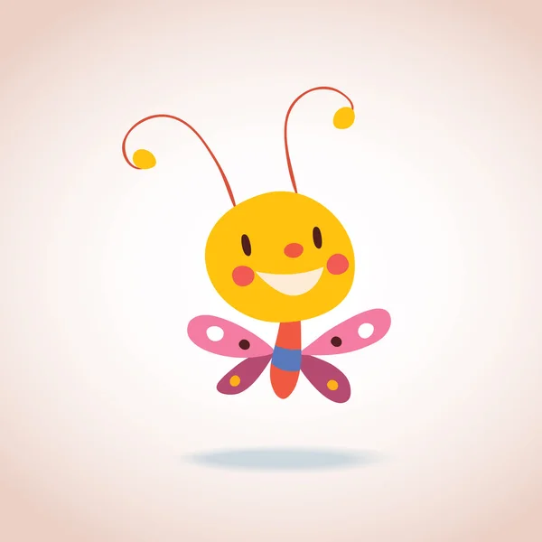 Schmetterlingsfigur — Stockvektor