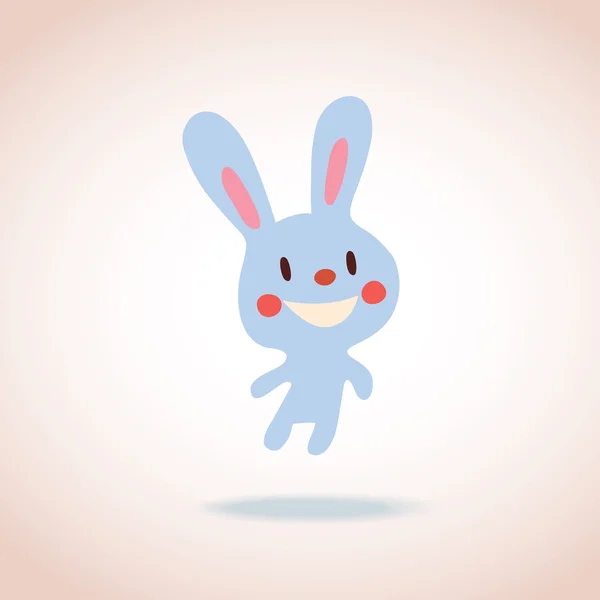 Modrý králíček — Stockový vektor