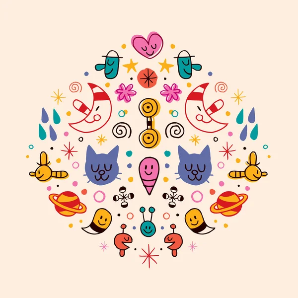 Vecteur de motifs floraux. Ornement de l'Islam avec des 