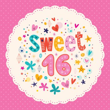 Sweet Sixteen kartı