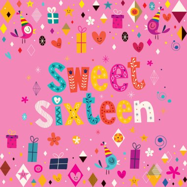 Sweet Sixteen kartı