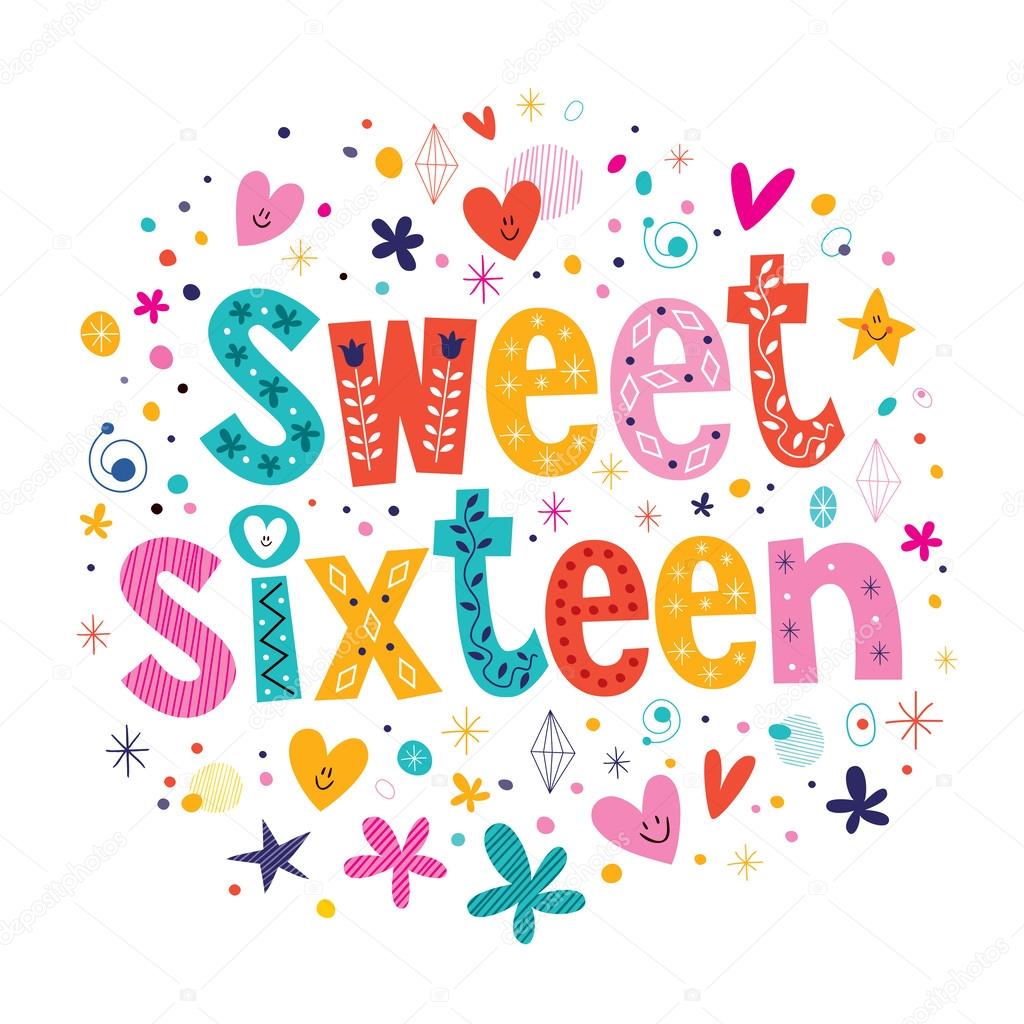 Free Free 100 Sweet Sixteen Sweet 16 Svg SVG PNG EPS DXF File