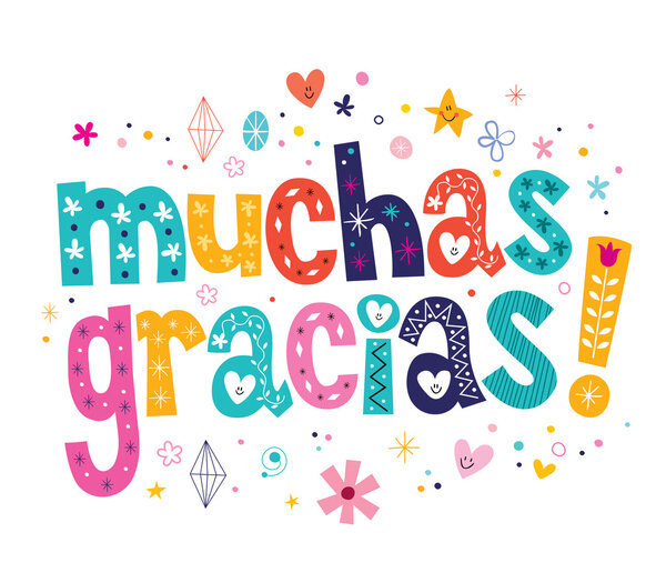 Muchas gracias card