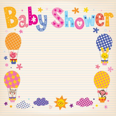 bebek partisi davetiyesi