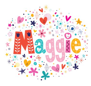 Maggie - dekoratif tasarım yazı tipi