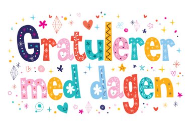Gratulerer tıp DAG Norveççe olarak mutlu yıllar