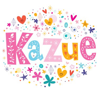 Kazue - kadınsı bir Japon verilen ad