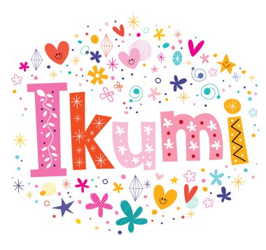 Ikumi - Japon kadın verilen ad