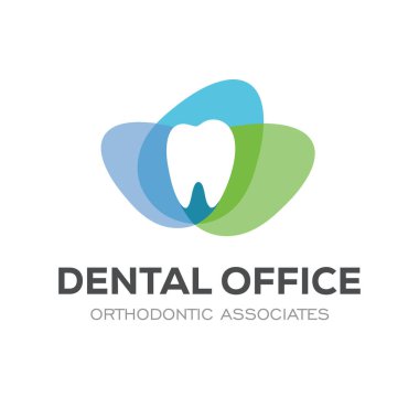 Diş Kliniği Logosu Tasarım Diş Logosu Soyut Doğrusal Dişçi Stomatolojisi