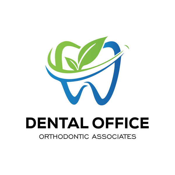 Dental Clinic Logo Design Dentist Logo Tooth abstract Linear Dentist stomatology