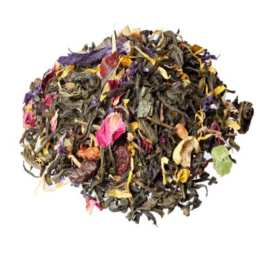 Canlandırıcı yeşil çay ananas parçaları, Kuşburnu, dilim Uygula