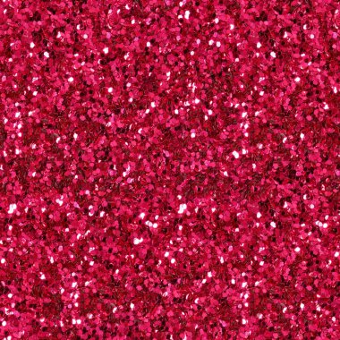 Kırmızı Christmas doku glitter üzerinden. Sorunsuz kare doku.