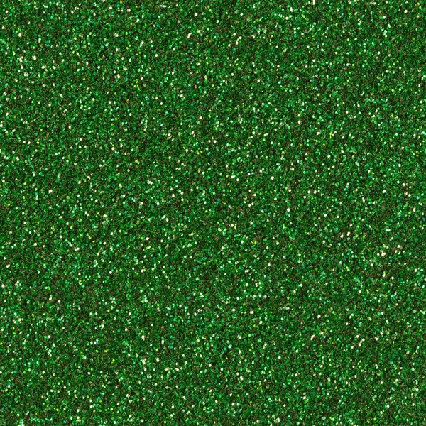 Zümrüt yeşil glitter doku veya arka plan. Sorunsuz kare tex — Stok fotoğraf