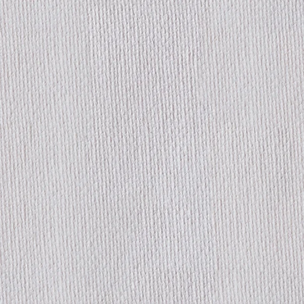 White natural canvas. Seamless square texture. Tile ready. — Stock Photo, Image