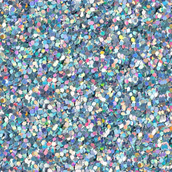 Holographic glitter texture. Seamless square texture. — Stock Photo, Image