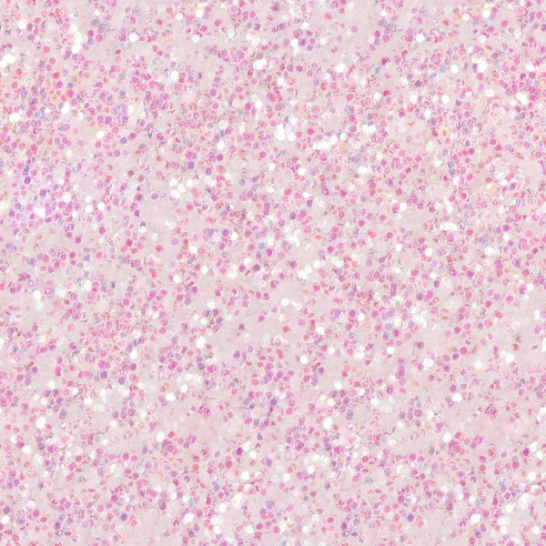 Pink glitter sparkle. Background for your design. Seamless square texture.